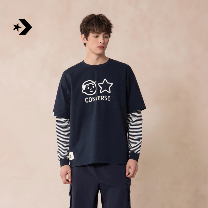CONVERSE匡威官方 Converse x Noritake 联名全棉长袖上衣UCH888
