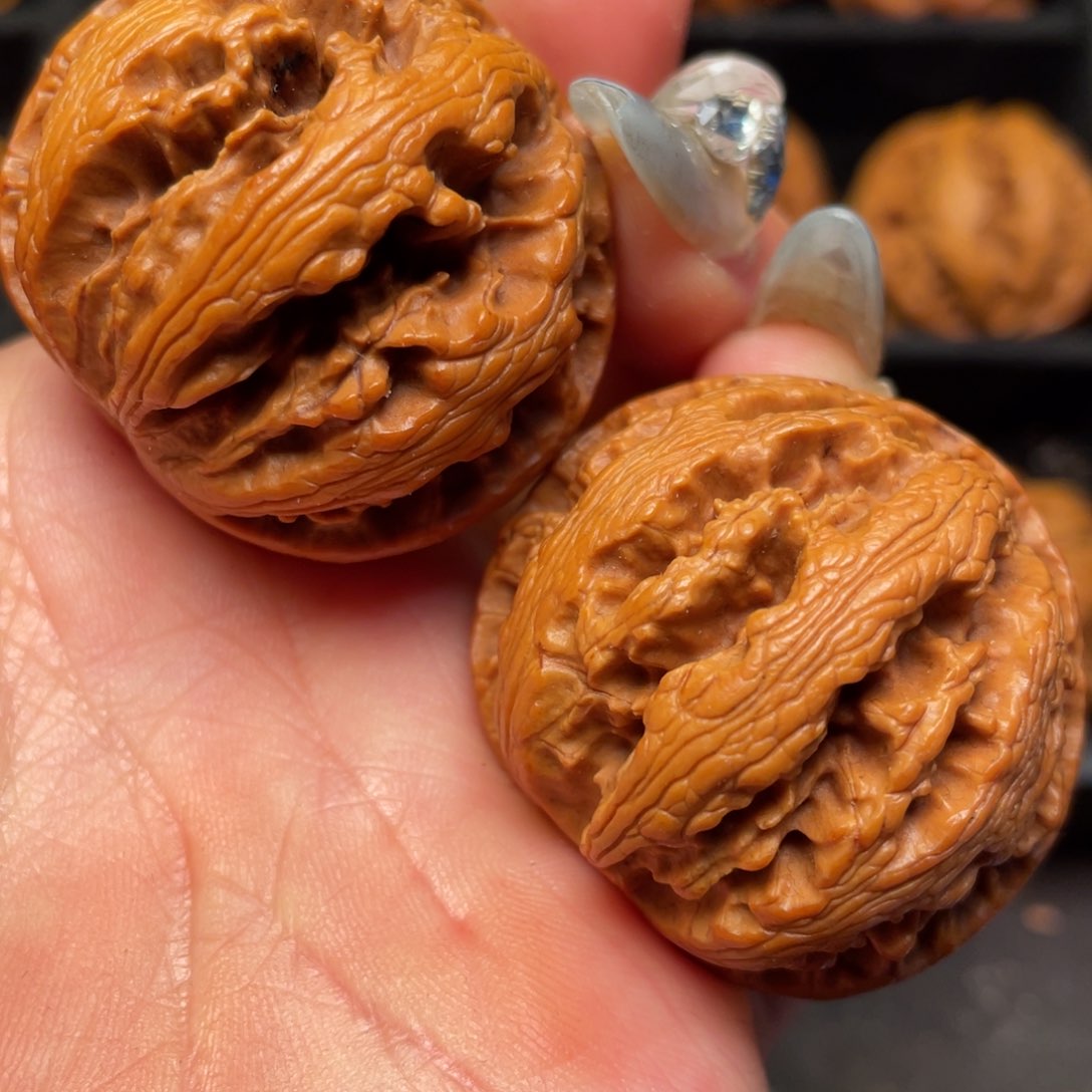 文玩核桃吊坠秦岭山脉核桃