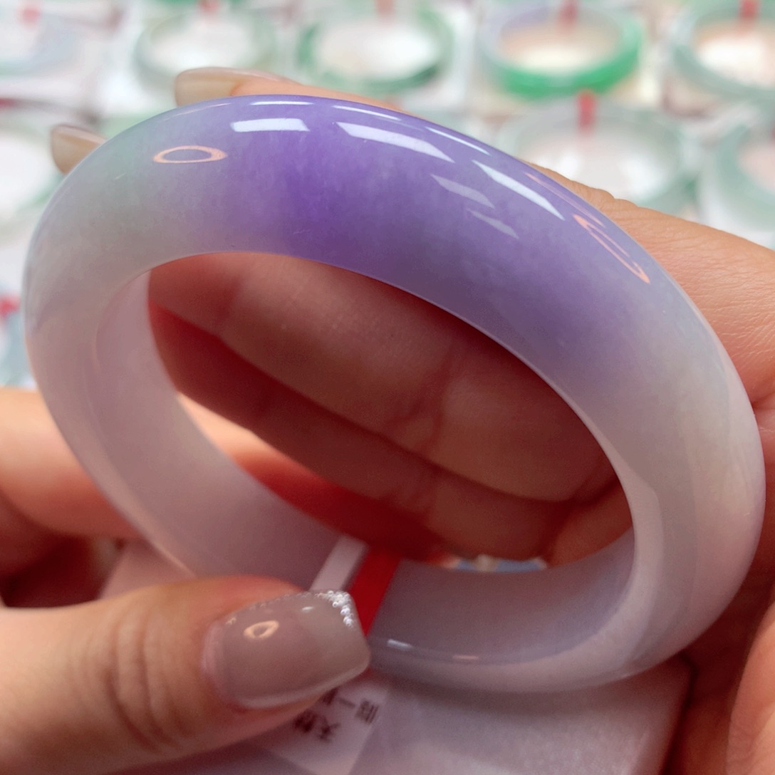 翡翠手镯未镶嵌56正4号88