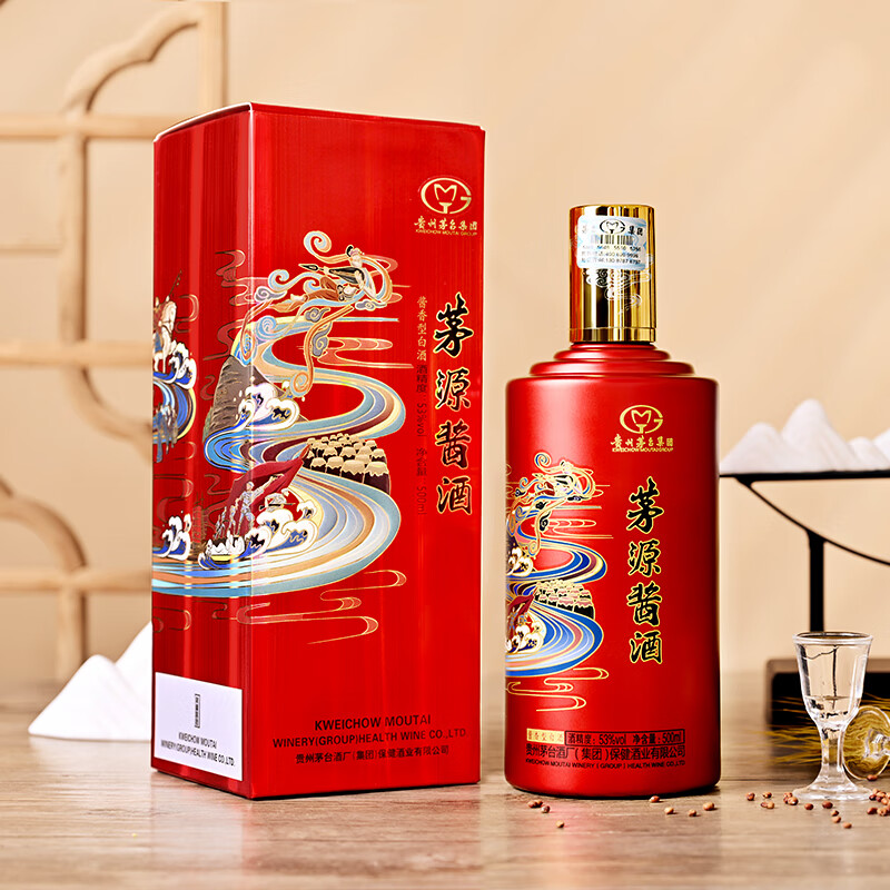 茅源酱酒 茅台集团出品2019-2021年随机发  红 酱香型 53度500ml