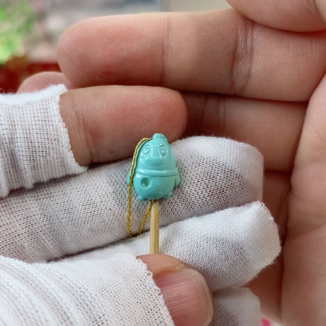 绿松石珠宝奇石未镶嵌