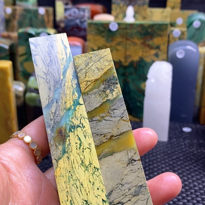 青田石行**悔青田石印章石