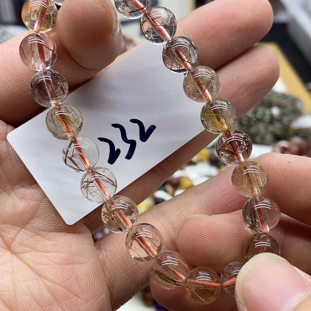 水晶手链未镶嵌天然