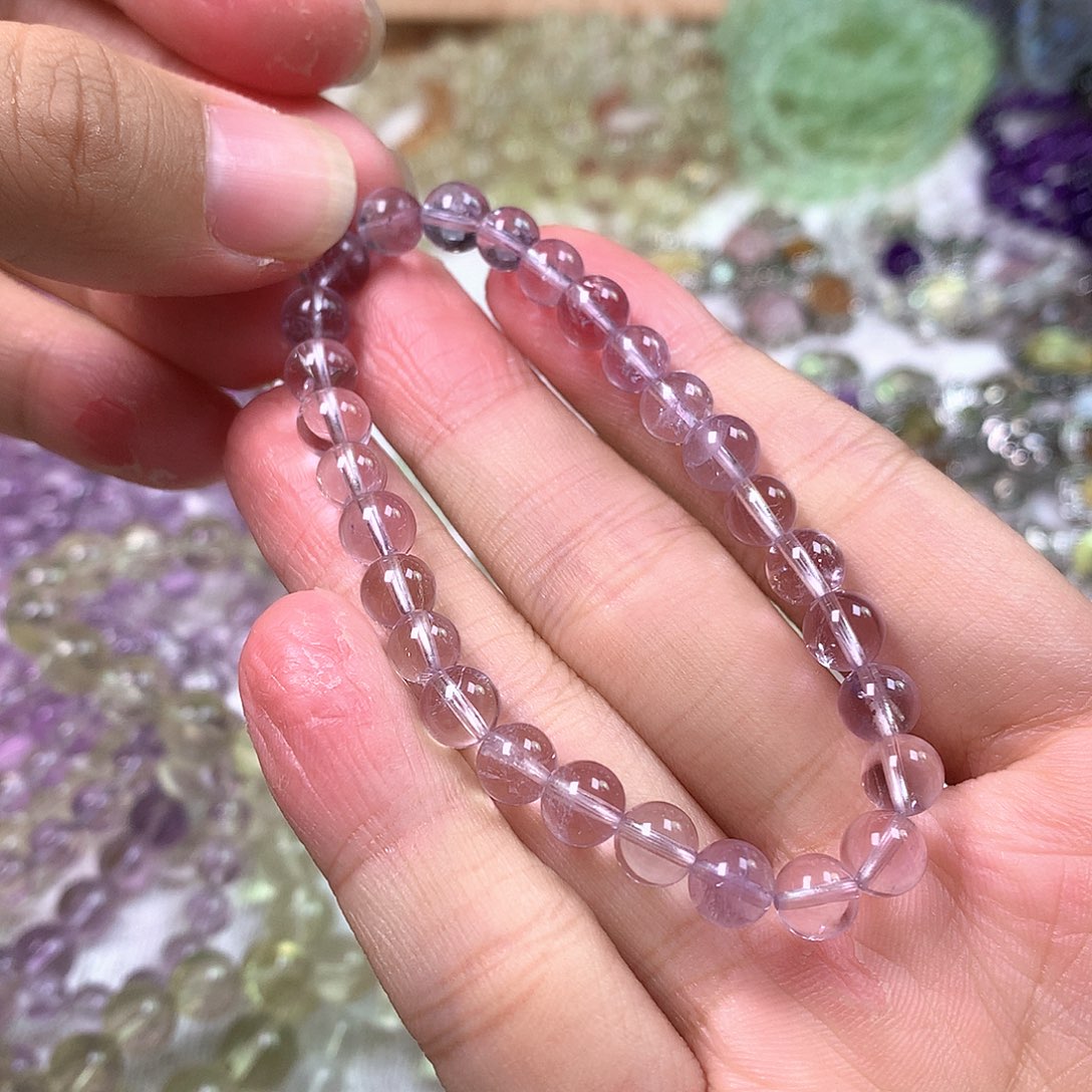 水晶手链未镶嵌天然