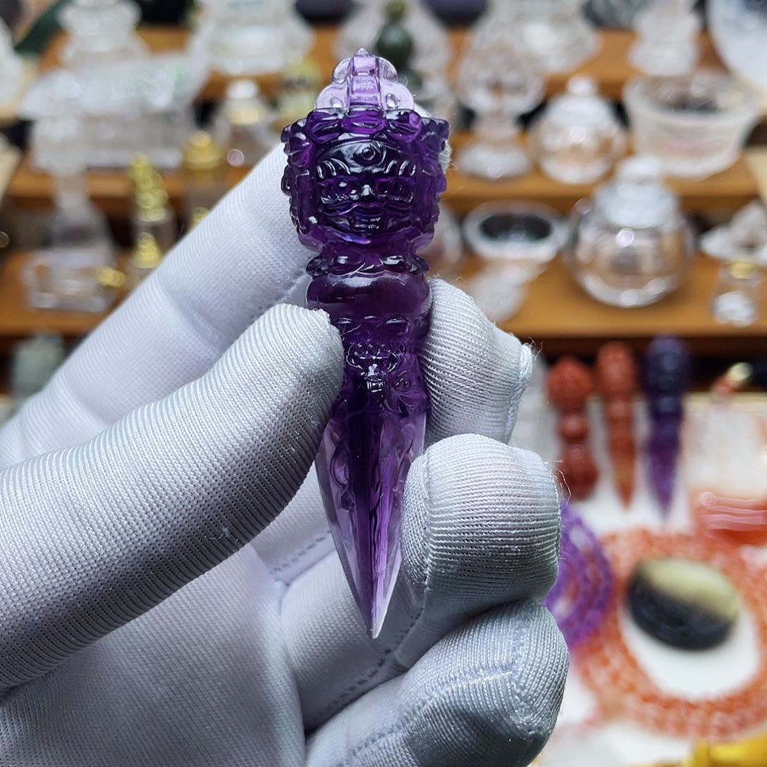 水晶颈饰未镶嵌萝*娇吊坠