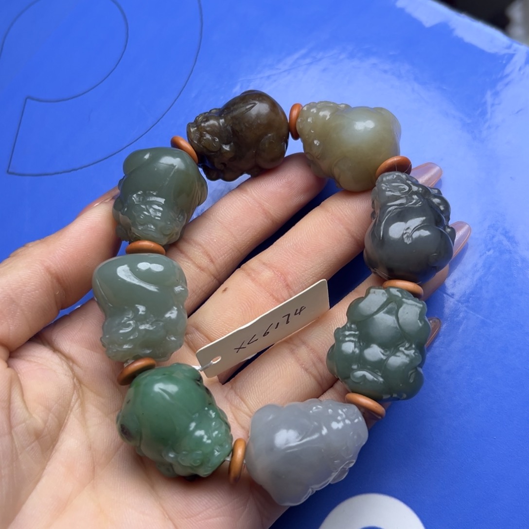 和田玉手链未镶嵌