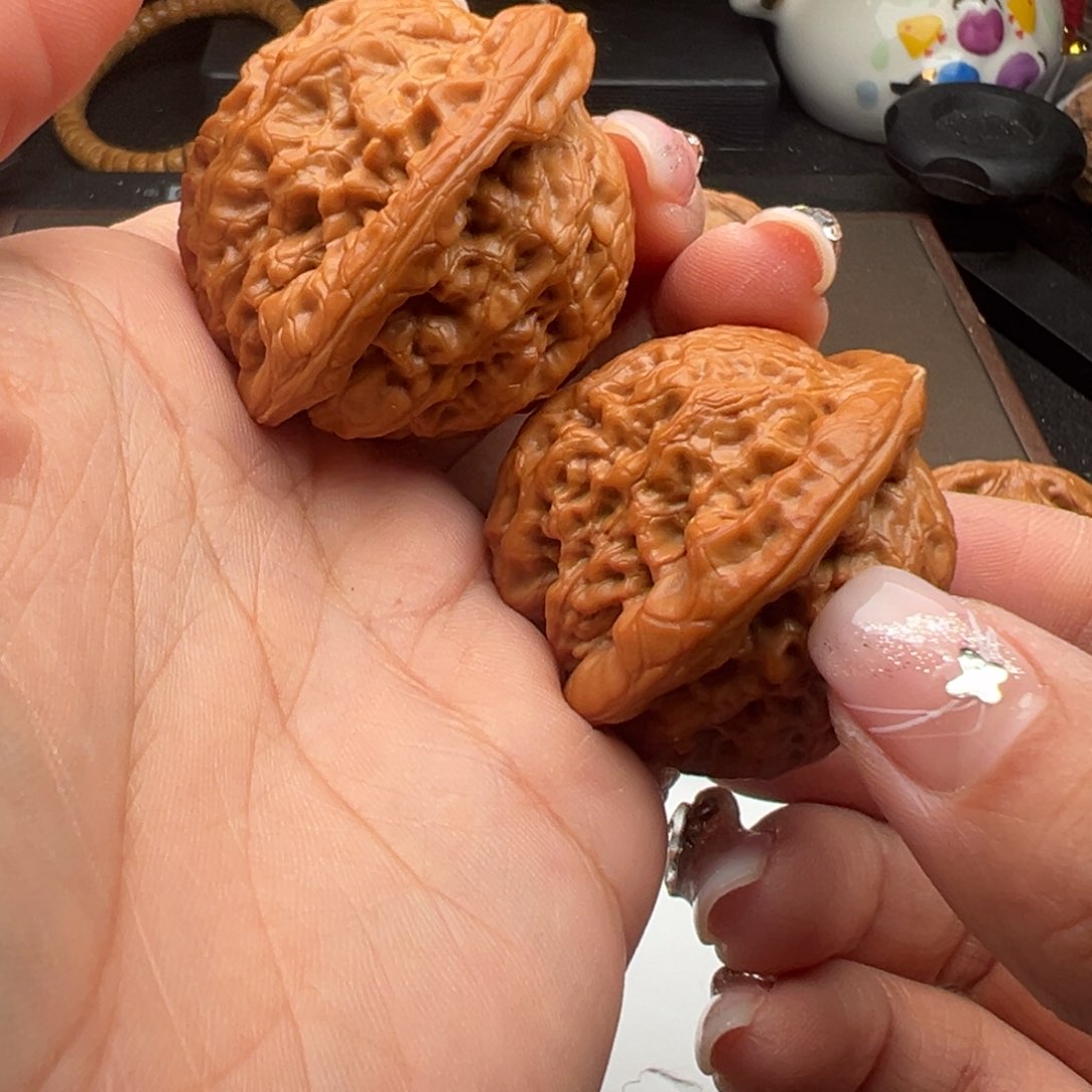 文玩核桃把件金公子42