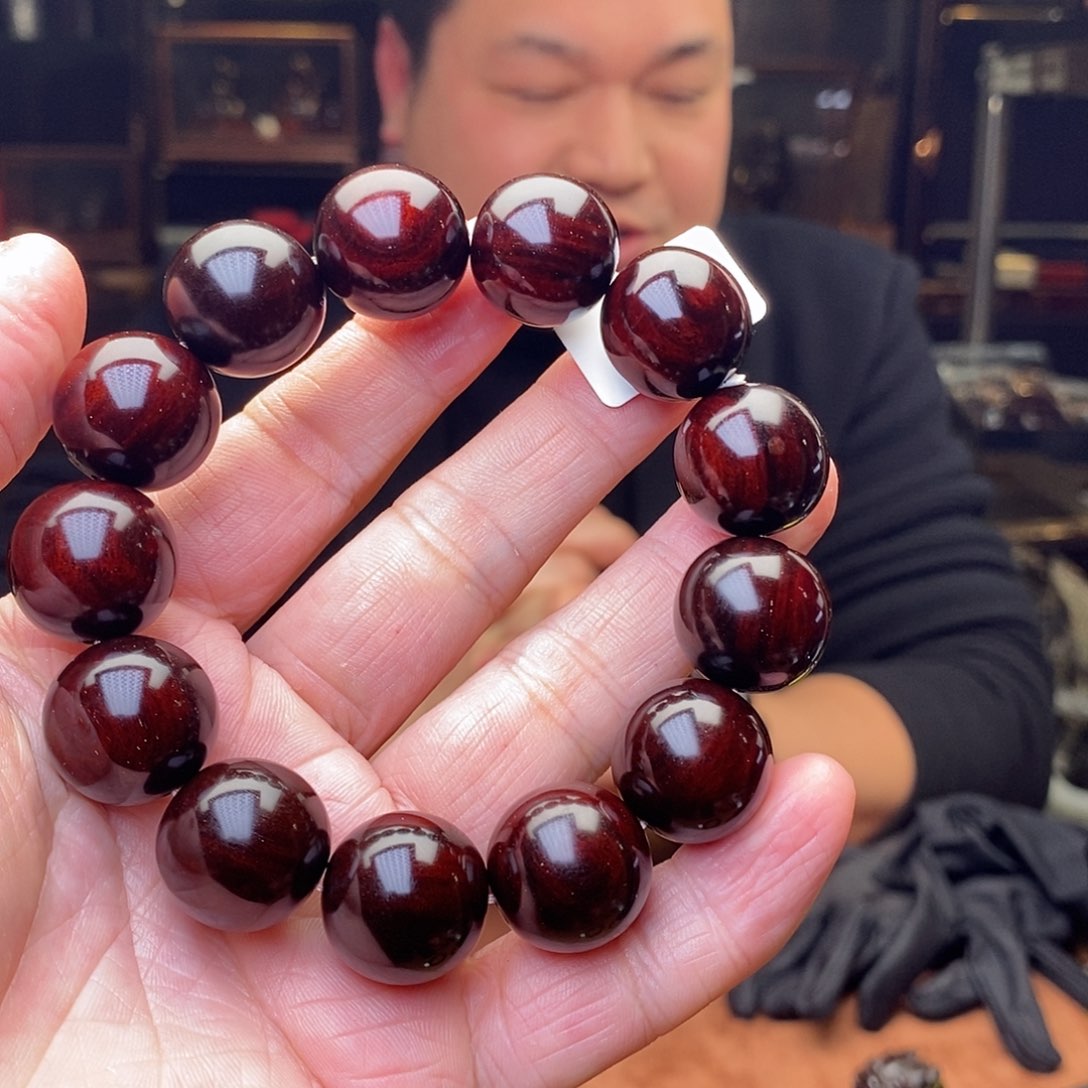 檀香紫檀（小叶紫檀）手串/手链54克