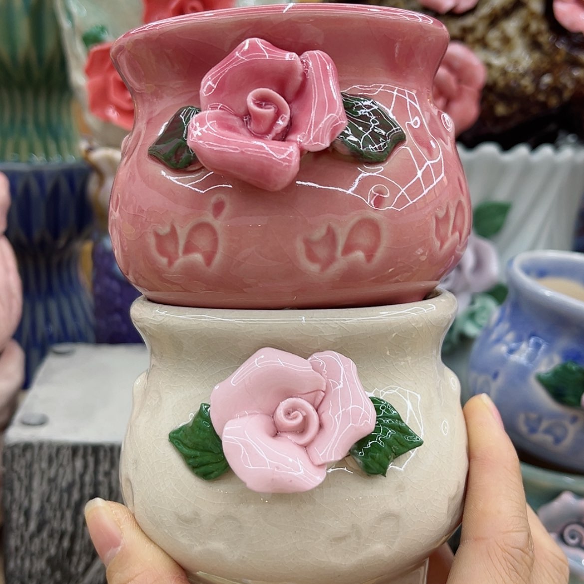 【闪购商品】陶瓷花盆