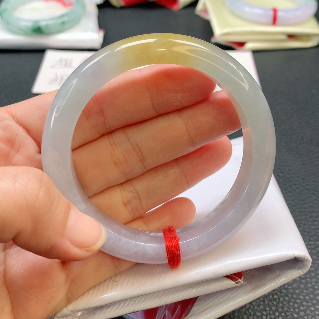 翡翠手镯未镶嵌58正