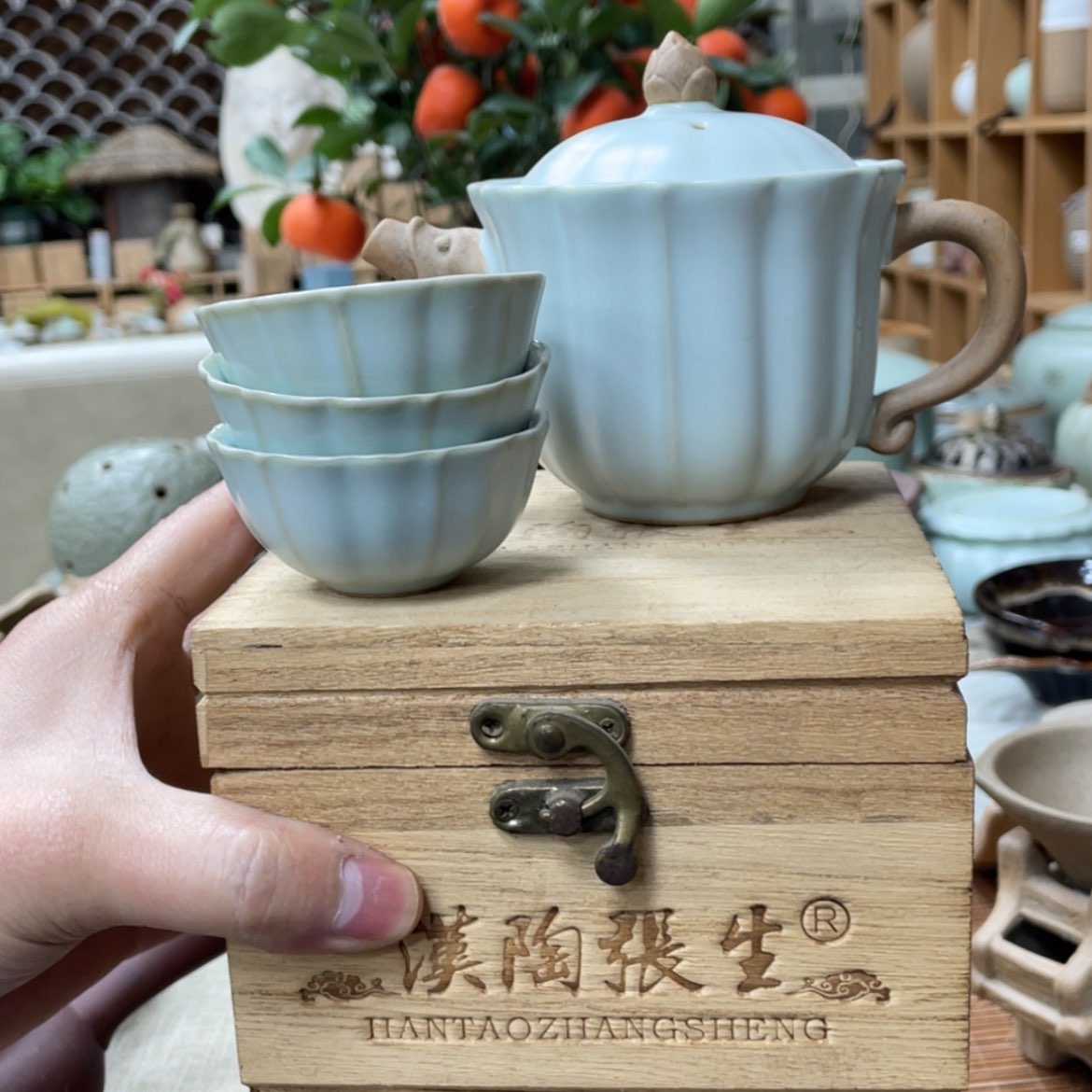 【闪购商品】壶老段烧陶瓷茶器！