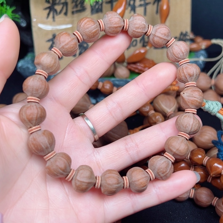 吊坠橄榄核洋***话13*13