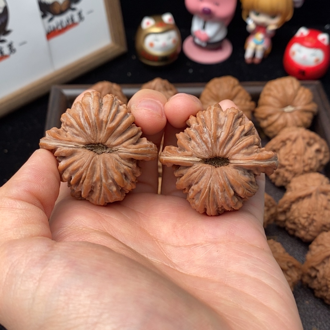 吊坠文玩核桃四座楼42