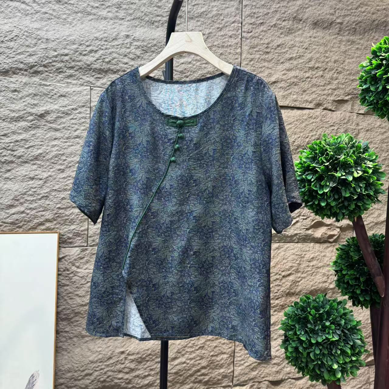 11299新款夏季洋气减龄显瘦T恤小衫QZ