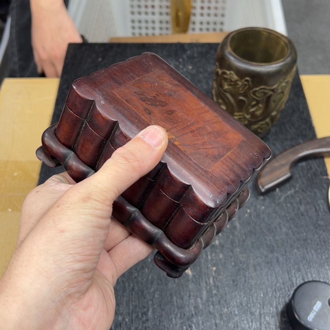 ****柔木日本中古工艺品摆件