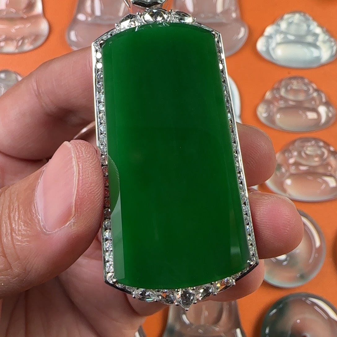 定制翡翠未镶嵌天然