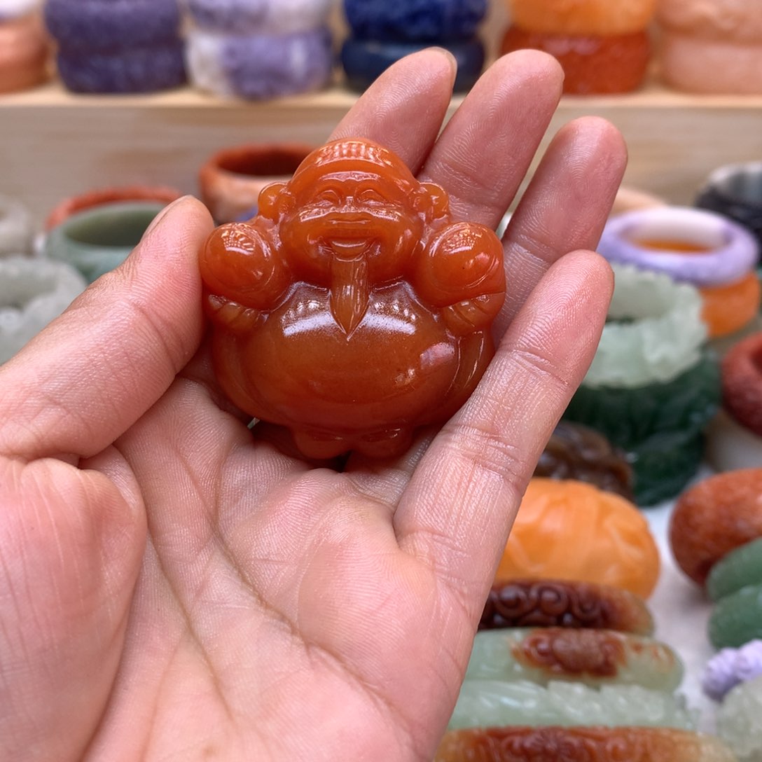 未镶嵌手镯石英质玉幸*