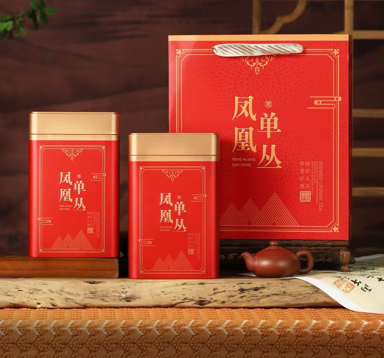 正宗凤凰单丛茶老枞桂花香乌龙茶春季香味浓郁