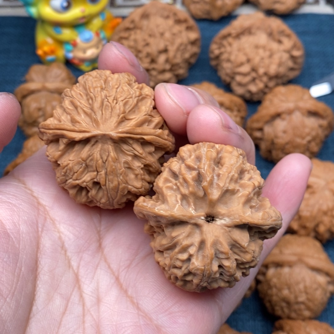 文玩核桃把件40精品球苹果全品