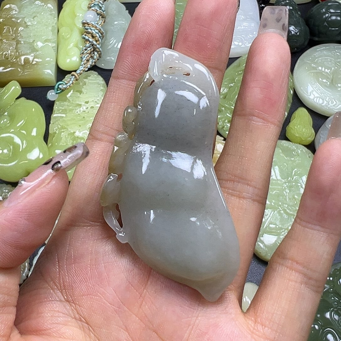 颈饰未镶嵌和田玉
