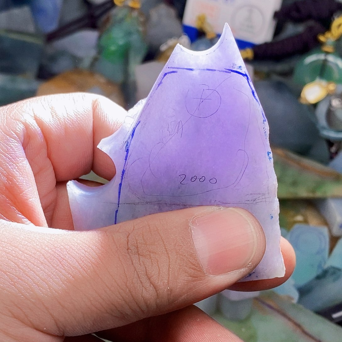 未镶嵌定制翡翠大**产翡翠