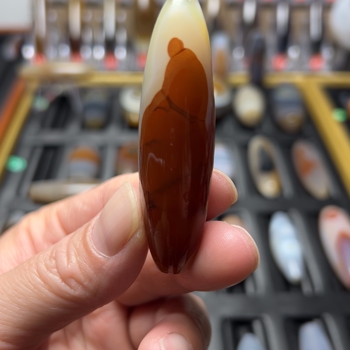 玛瑙/玉髓未镶嵌颈饰