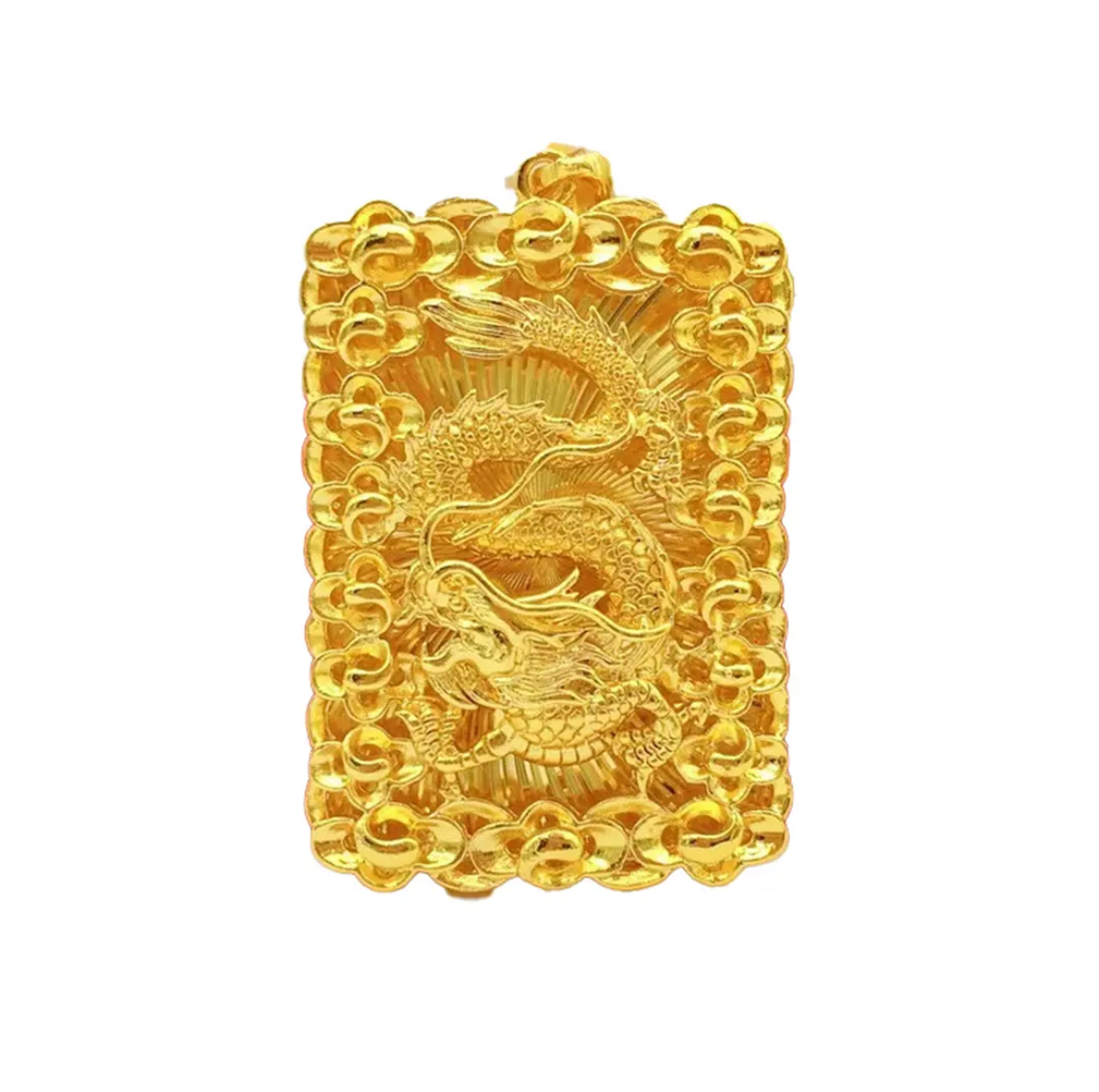 合金吊坠 龙牌吊坠