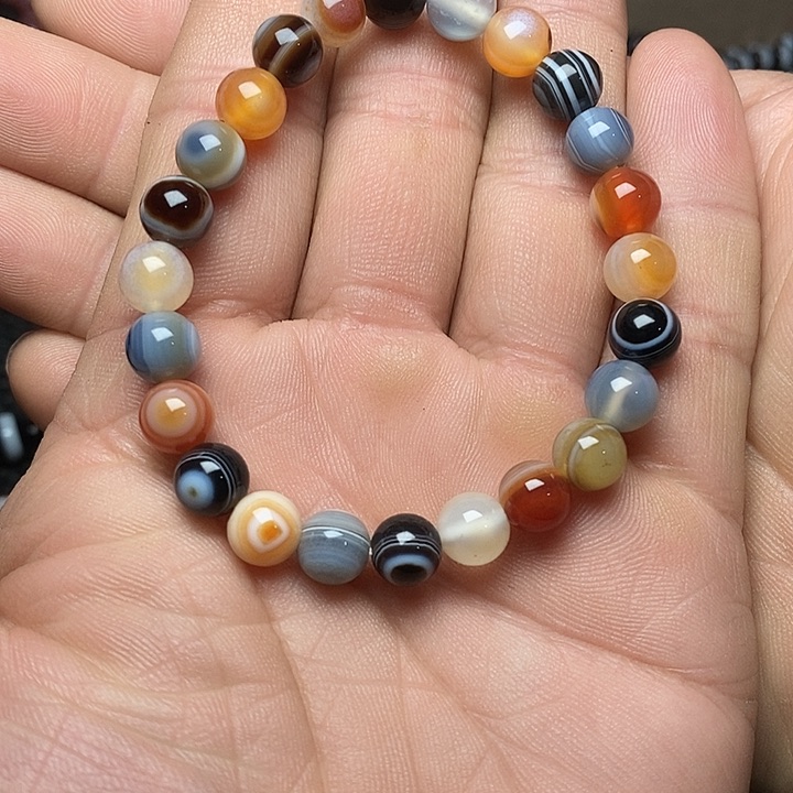 玛瑙/玉髓手链未镶嵌