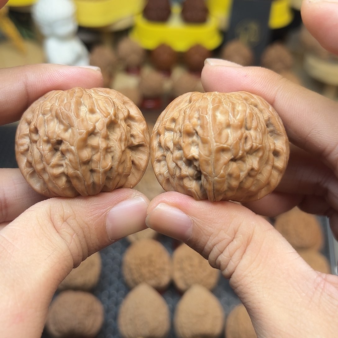 把件文玩核桃大****a全品山地磨盘44.8减去定金