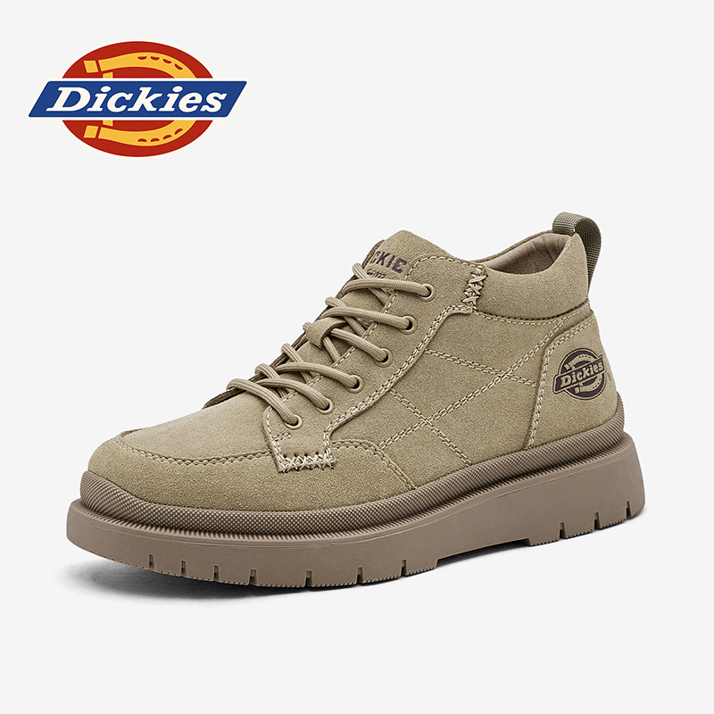 Dickies男鞋2025秋冬新款马丁靴男士休闲鞋英伦风户外中帮工装鞋