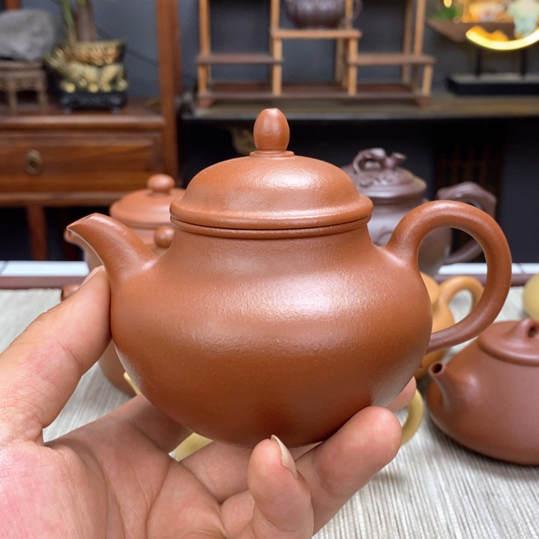 朱泥茶壶容量260毫升