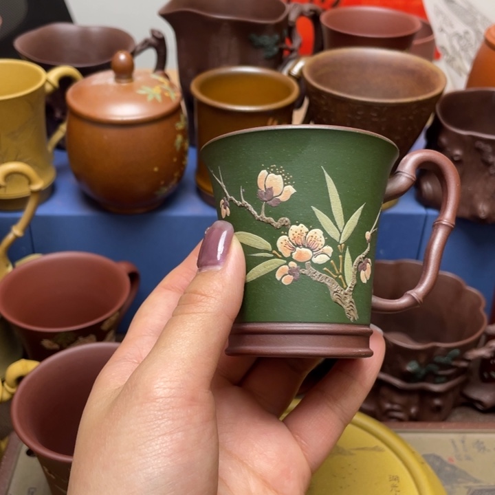 紫砂茶杯紫砂主人杯