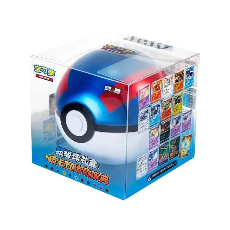宝可梦PTCG简中 5.0精灵球 超级球 皮卡丘传奇庆典集换式卡牌盲盒