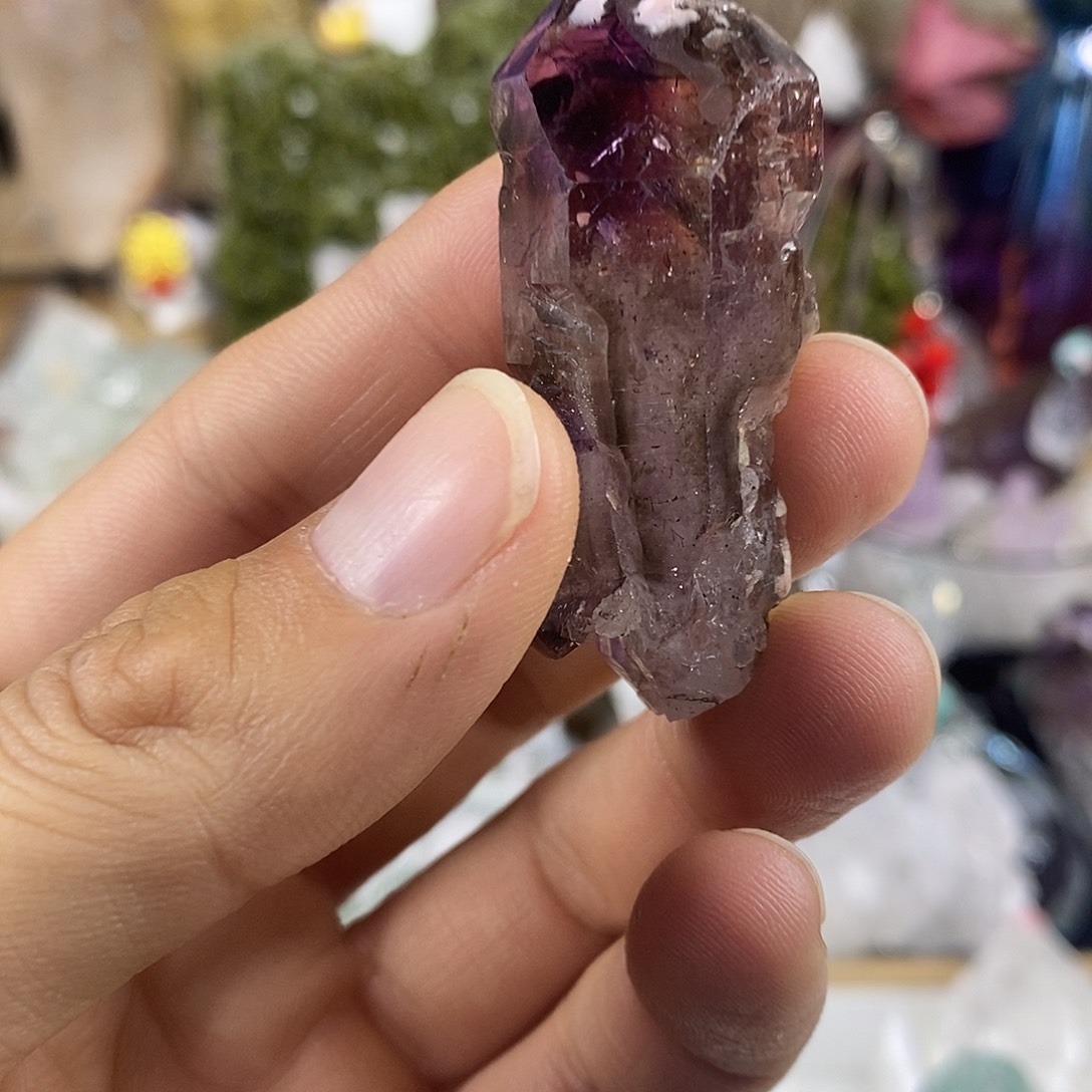 z***小未镶嵌珠宝半成品紫晶
