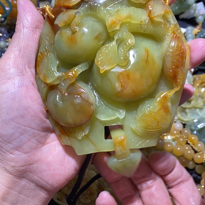 岫玉岫玉吊坠未镶嵌