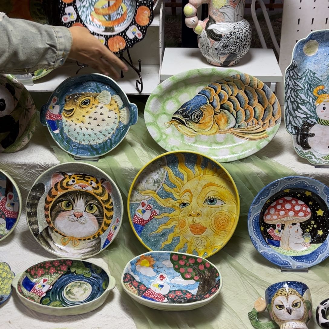 瓷片8806一起逛集市啦