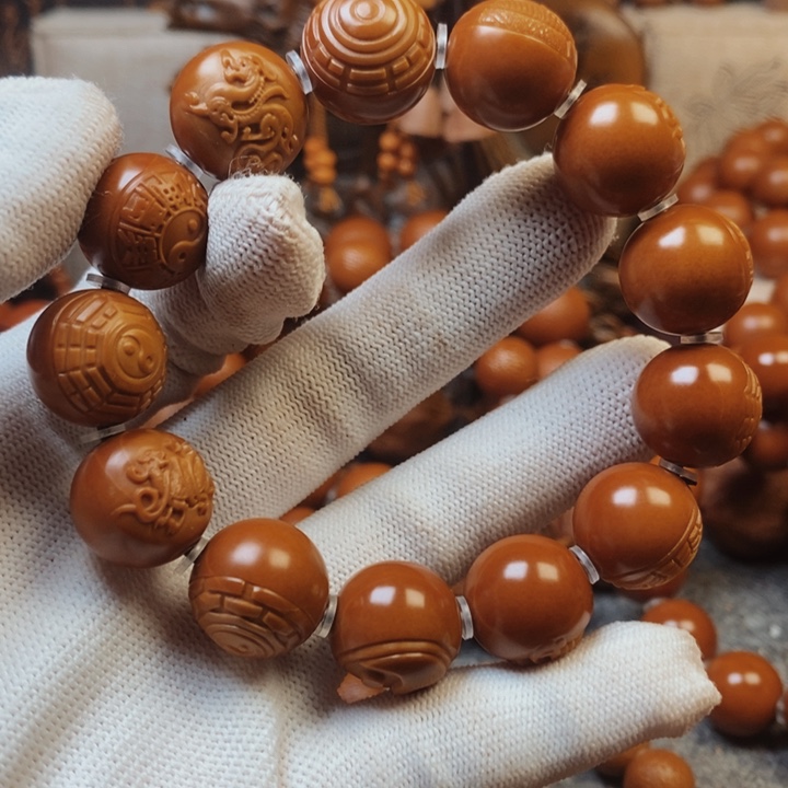 橄榄核手串/手链沈****生八卦1.6