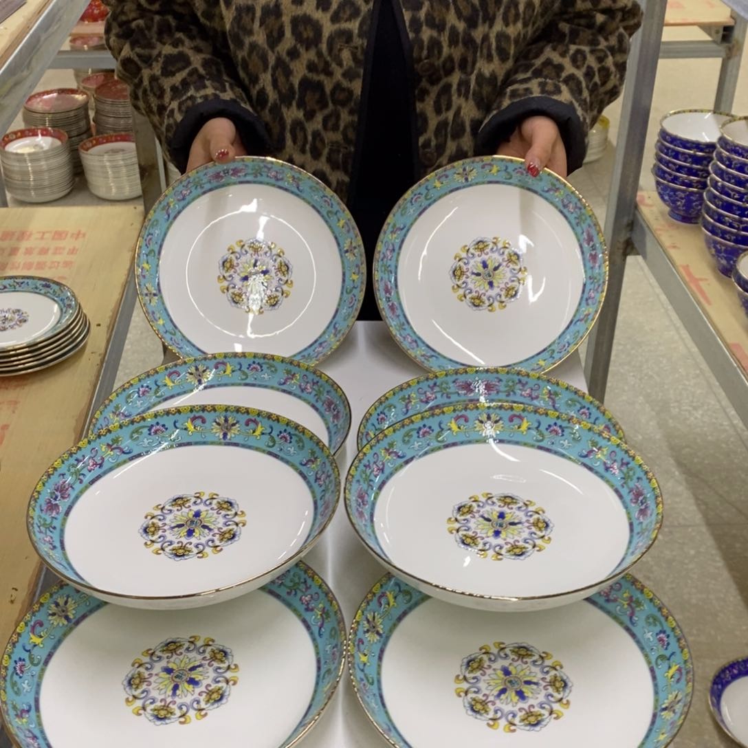 陶瓷8个8英寸，，，，，，，