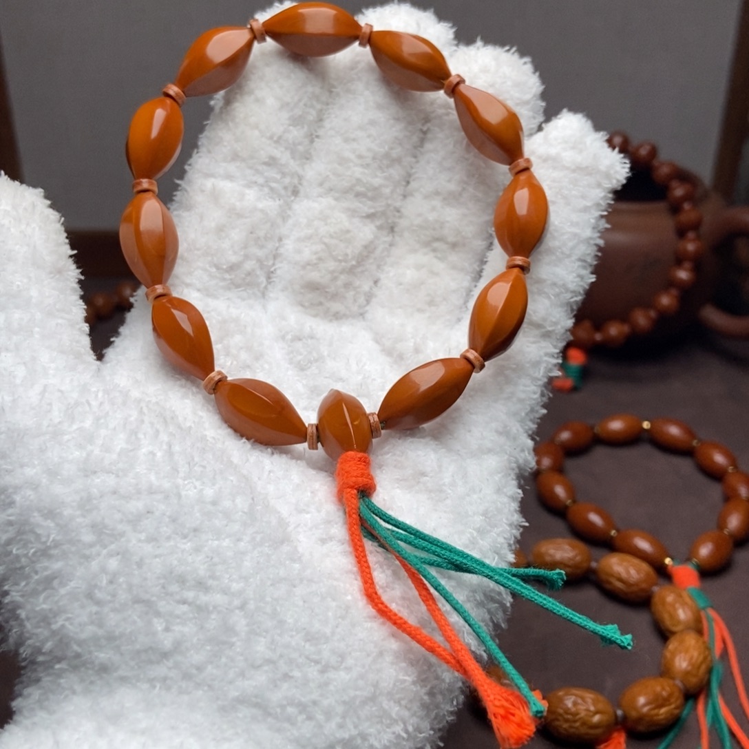 手串/手链橄榄核金瓜子手持