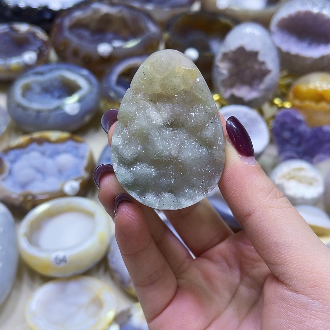水晶珠宝半成品未镶嵌