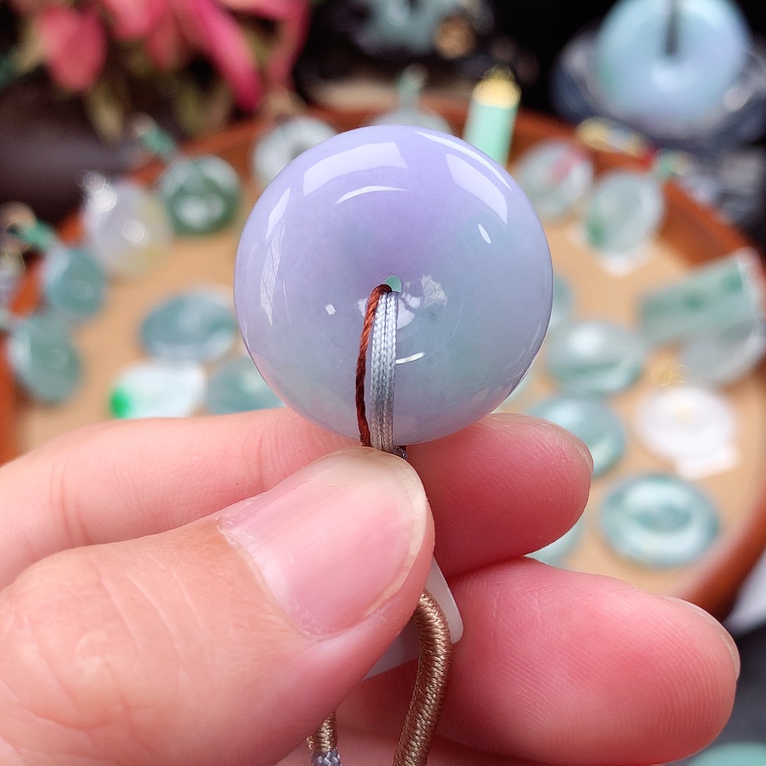 翡翠未镶嵌吊坠(不含链)吊坠23