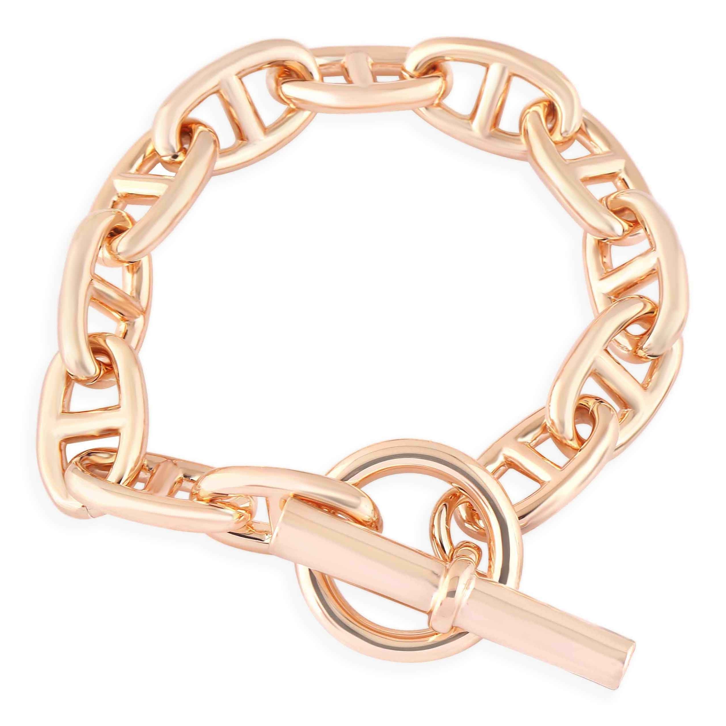 铜合金手链 CNC精工 猪鼻子气质轻奢手链 4387