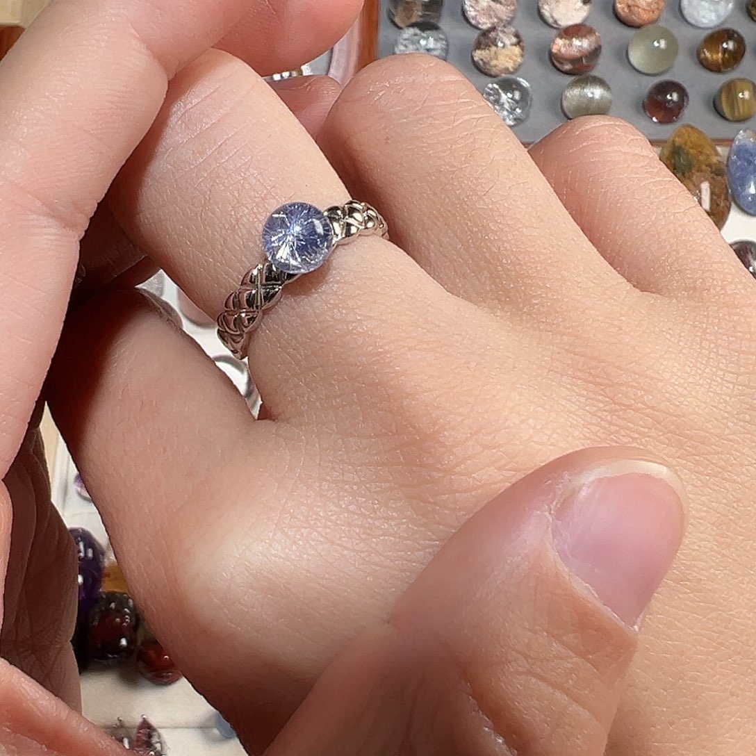 *****银S925镶嵌戒指水晶定制款不退换