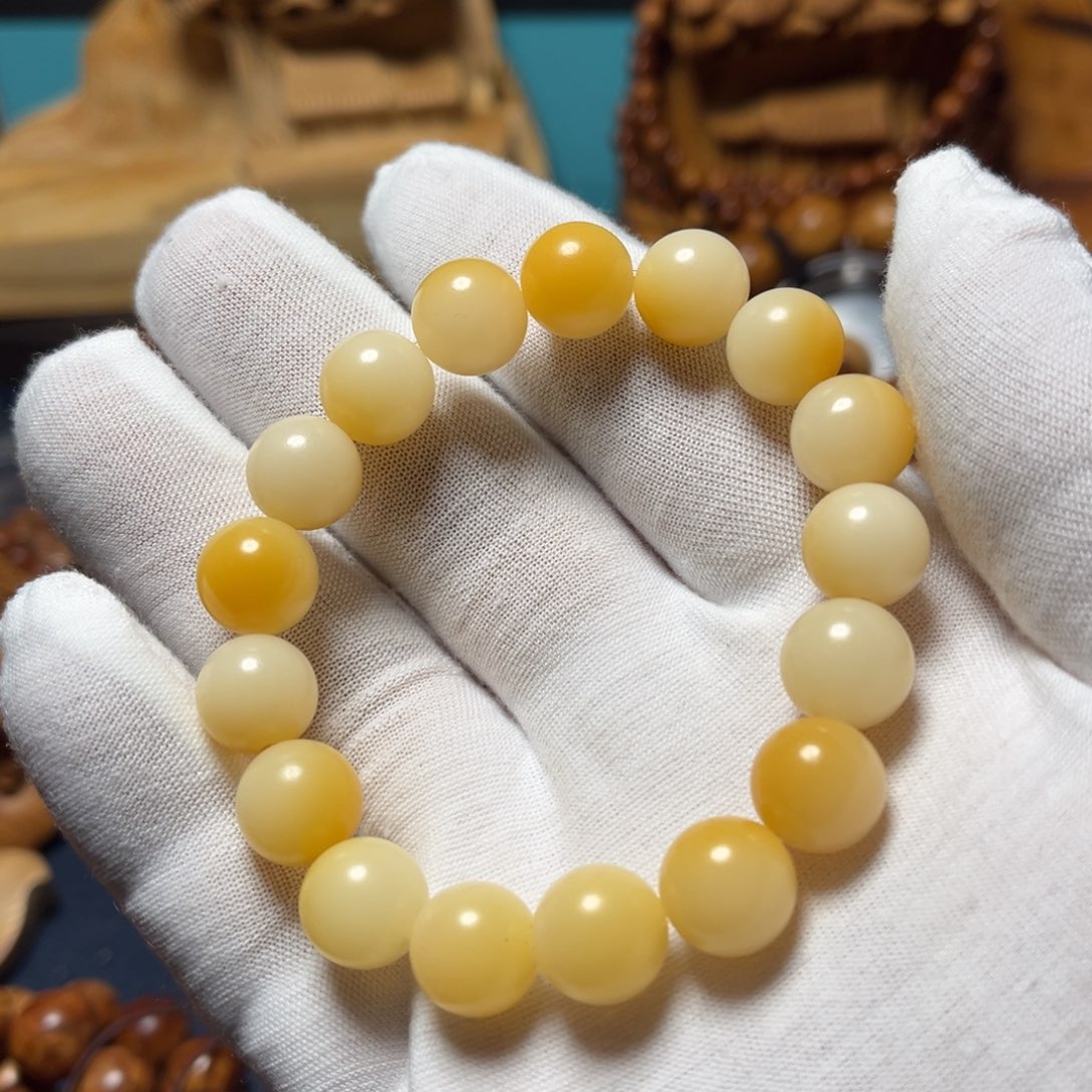 柏木（崖柏）手串/手链1.2尺寸的菩提根