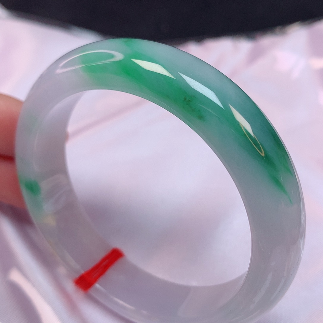 翡翠手镯未镶嵌54 翡翠手镯