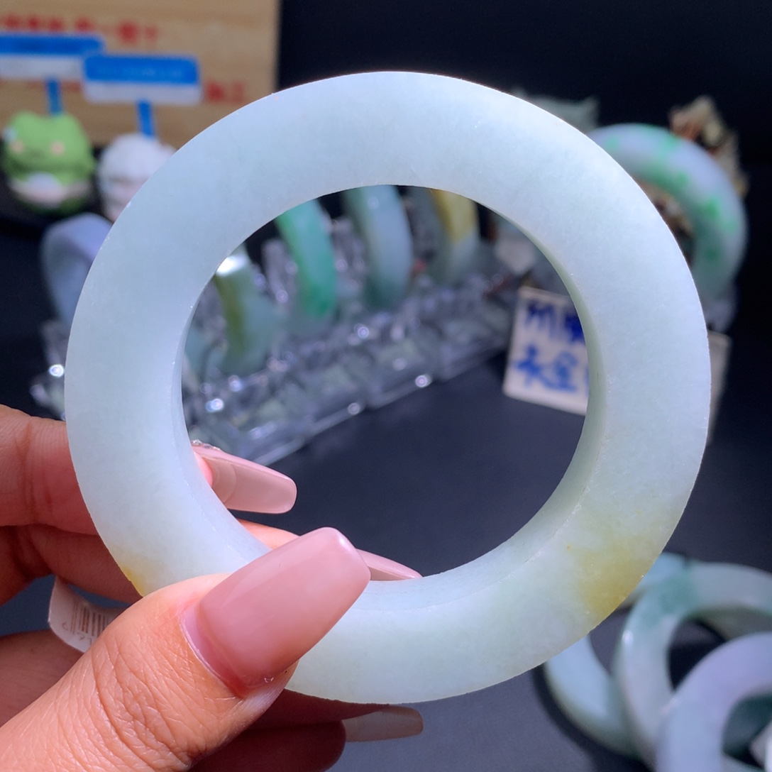 定制翡翠未镶嵌圆56-64