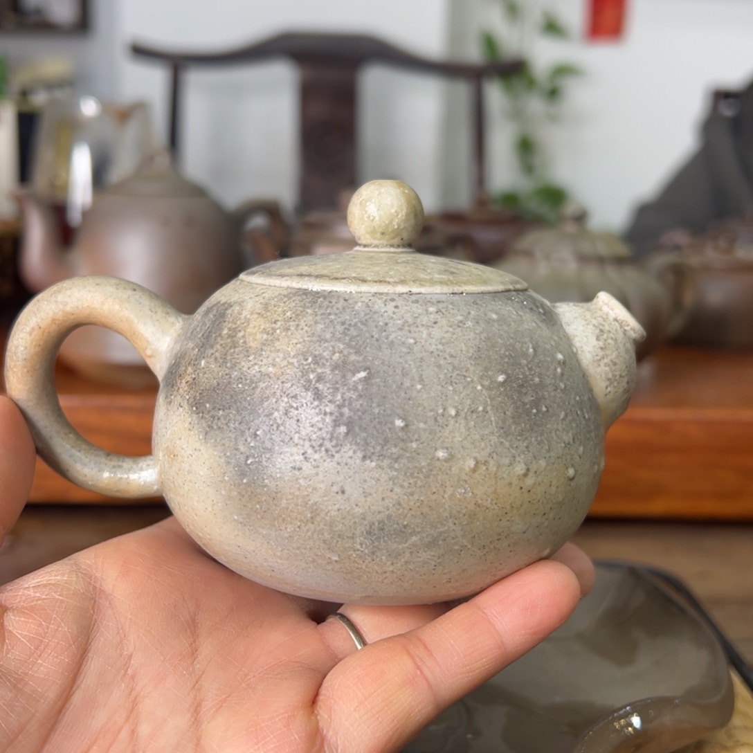 贵台龙窑柴烧茶壶32