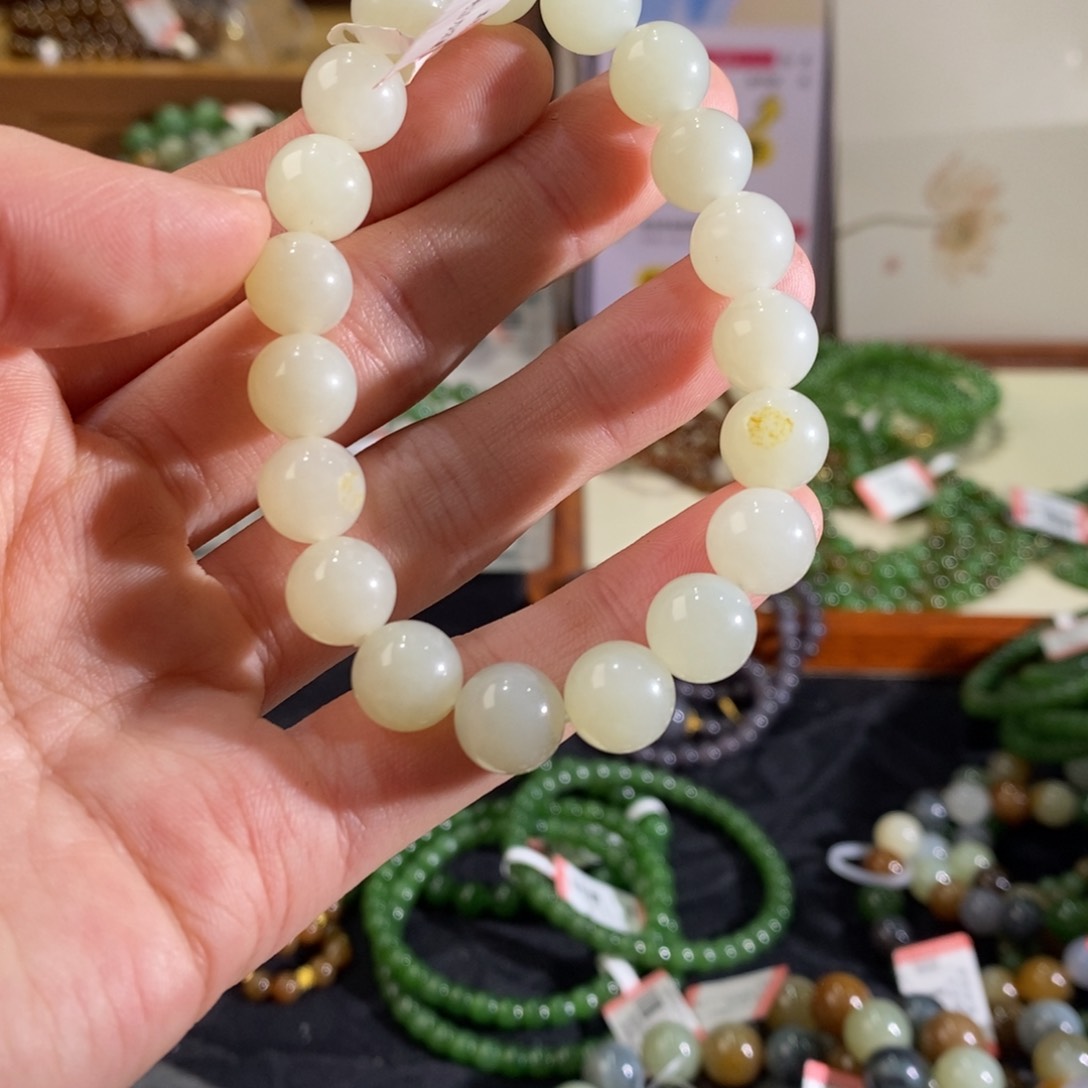 和田玉手链未镶嵌