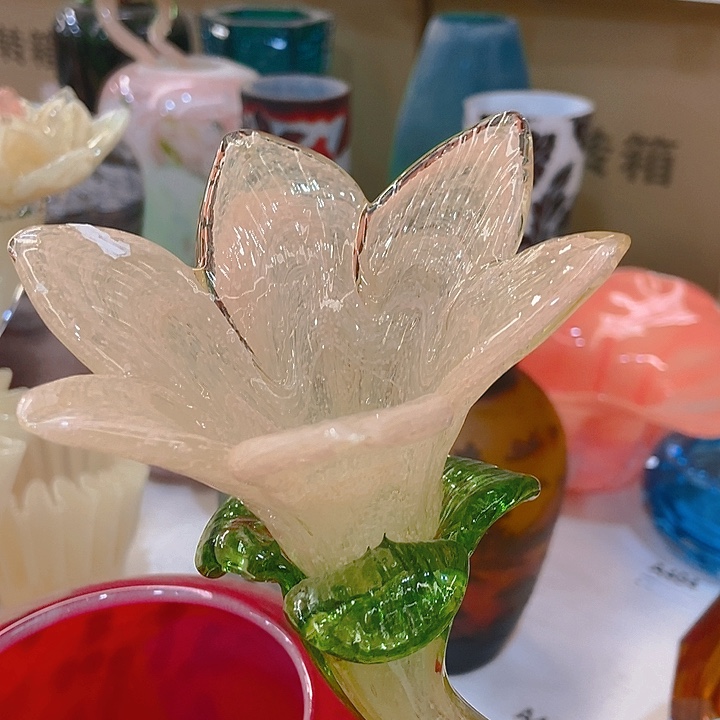 琉璃高度45厘米夜光百合花