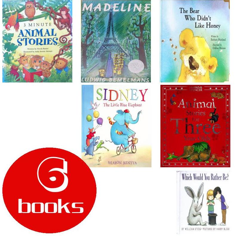 英文原版绘本6本93250704092